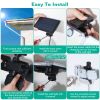 2 Pack Solar Powered Wall Lights Ip44 Waterproof Motion Sensor Lamps With Separate Solar Panel 4 Adjustable Heads 333Pcs Beads 120° Sensing Angle Remo