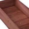 48X24X30In Elevated Raised Garden Bed With Legs, Wooden Planter Box For Outdoor Vegetable Herb Flower Fruit Growing