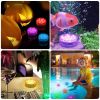 4Pcs Submersible Rgb Led Lights Ip68 Waterproof Underwater Color Changing Lamps Remote Control Battery Operated Floral Light For Vase Fountain Aquariu