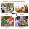 Foldable Charcoal Bbq Grill Stainless Steel Grill Net Easy Setup Portable Tabletop Barbecue Grill For Camping Picnic Outdoor Party Backyard