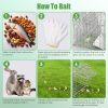 31X12X11” Heavy Duty Folding Live Animal Trap Cage Humane Easy To Catch And Release Trap For Stray Cats Raccoons Squirrel Skunk Groundhog Armadillo Ra