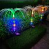 4Pcs Solar Powered Jellyfish Lights Ip44 Waterproof Decorative Outdoor Lamps 7 Color Changing Night Light