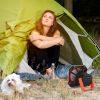 Portable Camping Lantern Fan 10000Mah Battery Powered Hanging Fan Usb Rechargeable Tent Fan With 4 Light Modes 3 Wind Modes Emergency Power Bank Remot