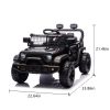 24V Kids Ride On Car With 2.4G Parent Remote Control, 4Wd Electric Ride On Truck With Dual 80W Motors, Four-Wheel Suspension, Led Headlights, Wireless
