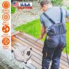 15In High Pressure Washer Flat Surface Cleaner 4000Psi Stainless Steel Disc Power Washer Broom With 3 Wheels 2 Washer Extension Wands 2 Replacement No
