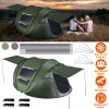 5-8 Person Pop Up Tent Automatic Setup Camping Tent Waterproof Instant Setup Tent With 4 Tent Poles 2 Mosquito Net Windows Carrying Bag For Hiking Cli