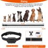 Dog Training Collar Receiver Ip67 Waterproof Dog Bark Shock Vibration Beep Receiver Up To 3280Ft