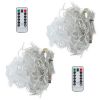 Butterfly Curtain String Lights Usb Powered Colorful Led Fairy Lamps W/8 Modes 96 Led Remote Control 11.5Ft For Bedroom Weddings Christmas Party Decor