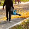 Cordless Leaf Blower 93Mph 431Cfm Battery Powered Leaf Blower    With 6 Variable Speeds 2 Rechargeable Batteries For Yard Patio Driveway