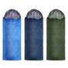 Camping Sleeping Bags For Adults Teens Moisture-Proof Hiking Sleep Bag With Carry Bag 32-50℉ For Spring Autumn Winter Seasons