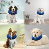 Dog Protective Inflatable Collar Pet Puppy Cat Not Block Vision E-Collar Adjustable Pet Recovery