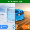 25Ft/50Ft 5/8" Non-Expanding Flexible Garden Hose Heavy Duty Pvc Water Hose Leak-Resistant Kink-Free All-Weather Burst 500Psi
