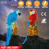 Solar Powered Parrot Garden Light Ip65 Waterproof Led Parrot Landscape Lamp Decorative Lawn Lights For Yard Driveway Walkway Patio