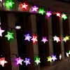 2Pcs Solar Powered String Lights 39.3Ft 100Led Beads Fairy Star Lights Ip65 Waterproof Decorative Garden Party Christmas Tree Stake Lamps W/ 8 Lightin