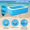 Inflatable Swimming Pools Family Swim Play Center Pool Blow Up Kiddie Pool For Family Inflatable Lounge Pool For Kids Baby Adult Inflatable Water Ball