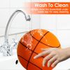 Silent Basketball With Ball Hoop Foam Bouncing Silent Basketball Uncoated High Density Foam Ball Indoor Low Noise Training Ball