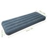 Inflatable Air Mattress Air Sleeping Bed Pad Single Camping Air Mattress With Electric Pump Car Charger Non-Leak For Home Camping