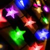 2Pcs Solar Powered String Lights 39.3Ft 100Led Beads Fairy Star Lights Ip65 Waterproof Decorative Garden Party Christmas Tree Stake Lamps W/ 8 Lightin