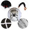 Halloween Decorations Spider Outdoor 49Inch Halloween Spider With 126 Inch Tarantula Mega Spider Web Hairy Poseable Scary Spider Outdoor Yard Creepy D