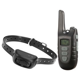 Dog Training Collar Ip67 Waterproof Rechargeable Dog Shock Collar W/ 1640Ft Remote Range Beep Vibration Shock 3 Training Modes