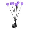 2Packs Solar Scary Eyeballs Lights Outdoor Halloween Decoration Swaying Light Halloween Path Lights Ornaments With Total 12Led Ip65 Waterproof For Yar