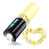 4 In 1 Rechargeable Camping String Light Ip44 Waterproof Camping Lantern With 33Ft String Light 7 Light Modes Emergency Power Bank Carry Bag For Indoo