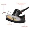 3-In-1 Cordless Electric Pole Saw & Mini Chainsaw & Grass Trimmer Kit With Adjustable Length 2Pcs 21V 1500Mah Batteries 4In/6In Chains Saw Blade 5Pcs