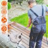 15In High Pressure Washer Flat Surface Cleaner 4000Psi Stainless Steel Disc Power Washer Broom With 3 Wheels 2 Washer Extension Wands 2 Replacement No