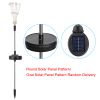 2Pcs Solar Powered Starburst Lights 240 Leds Firework Lamp Garden Path Decor Lights