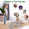 2Pcs 24X7.48X8.27In Folding Humane Live Animal Trap Cages Easy To Catch And Release Foldable Cat Trap Galvanized Steel For Small Cats Squirrels Rabbit
