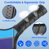 Pickleball Set 2 Fiberglass Paddles 4 Outdoor Indoor Balls Portable Carry Bag 2 Cooling Towel Lightweight Ergonomic Grip For Beginners Pros