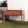 48X24X30In Elevated Raised Garden Bed With Legs, Wooden Planter Box For Outdoor Vegetable Herb Flower Fruit Growing