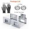 2Pcs Humane Rat Trap Catch And Release Live Mouse Cage Traps With Automatic Continuous Cycle Trapping For Chipmunk Rodent Mouse Small Animals