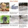 Humane Cat Trap Cage Catch Release Live Animal Rodent Cage Collapsible Galvanized Wire For Small Raccoons Beavers Groundhogs Foxes Armadillos