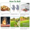 2Pcs 24X7.48X8.27In Folding Humane Live Animal Trap Cages Easy To Catch And Release Foldable Cat Trap Galvanized Steel For Small Cats Squirrels Rabbit