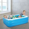 Inflatable Swimming Pools Family Swim Play Center Pool Blow Up Kiddie Pool For Family Inflatable Lounge Pool For Kids Baby Adult Inflatable Water Ball
