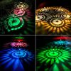4Packs Solar Pathway Light Color Changing Garden Light Landscape Stake Ornamental Light For Yard Patio Lawn
