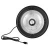 1500W Outdoor Hanging Patio Heater Ultra-Quiet Electric Heating Lamp Ip23 Waterproof 2 Heating Levels Overheating Protection Ceiling Mounted Outdoor H