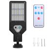 Solar Wall Light Outdoor 72 Led Beads Pir Motion Sensor Remote Control Wireless Lamps Ip45 Waterproof Lighting For Garage Front Door Garden Pathway