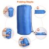 Camping Sleeping Bags For Adults Teens Moisture-Proof Hiking Sleep Bag With Carry Bag 32-50℉ For Spring Autumn Winter Seasons