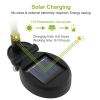 2Pcs Solar Garden Lights Outdoor Lily Flower Led Light 7-Color Changing Ip65 Waterproof Pathway Stake Lights Patio Decorative For Garden Patio Yard Wa