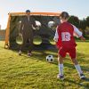Kids Soccer Goals Set For Backyard Portable Soccer Training Equipment With Ball Pump Cones Agility Ladder Target Carry Bag For Toddler Age 3+ Outdoor