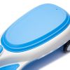 12V Kids Electric Wiggle Ride On Car, 2-In-1 Battery Powered Twist Car With Wireless Music, Controllable Led Lights & Flashing Pu Wheels, Stable Frame