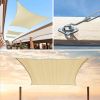 Sun Shade Sail Hardware Kit Stainless Steel Canopy Installation Kit Fixing Accessory For Rectangular Square Shade Sail Installation