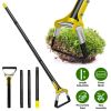 60.63In Adjustable Garden Hoe Handheld Stirrup Hula Hoe Scuffle Loop Hoe Gardening Weeder Cultivator Weeding Rake For Weeding/Loosening Soil