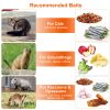 Humane Cat Trap Cage Catch Release Live Animal Rodent Cage Collapsible Galvanized Wire For Small Raccoons Beavers Groundhogs Foxes Armadillos