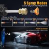 4200Psi 1.85Gpm 1800W Electric Pressure Washer High Pressure Cleaning Machine Portable Car Power Washer With Spray Gun 4 Nozzles Foam Cannon Holders F