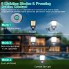 Solar Wall Light Outdoor 87 Led Beads Pir Motion Sensor Remote Control Wireless Lamps Ip45 Waterproof Lighting For Garage Front Door Garden Pathway