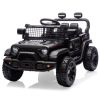 24V Kids Ride On Car With 2.4G Parent Remote Control, 4Wd Electric Ride On Truck With Dual 80W Motors, Four-Wheel Suspension, Led Headlights, Wireless