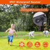 Dog Fence System Pet Containment System With 100 Adjustable Levels Ipx7 Waterproof Rechargeable Receiver Underground Fence For Small Medium Large Dog